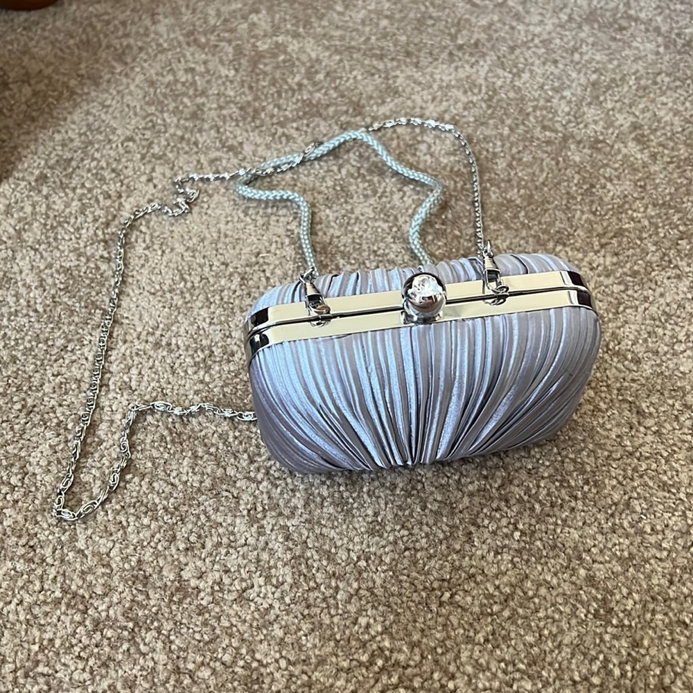 Gray purse